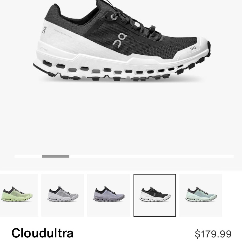On cloud women’s shoe size 8